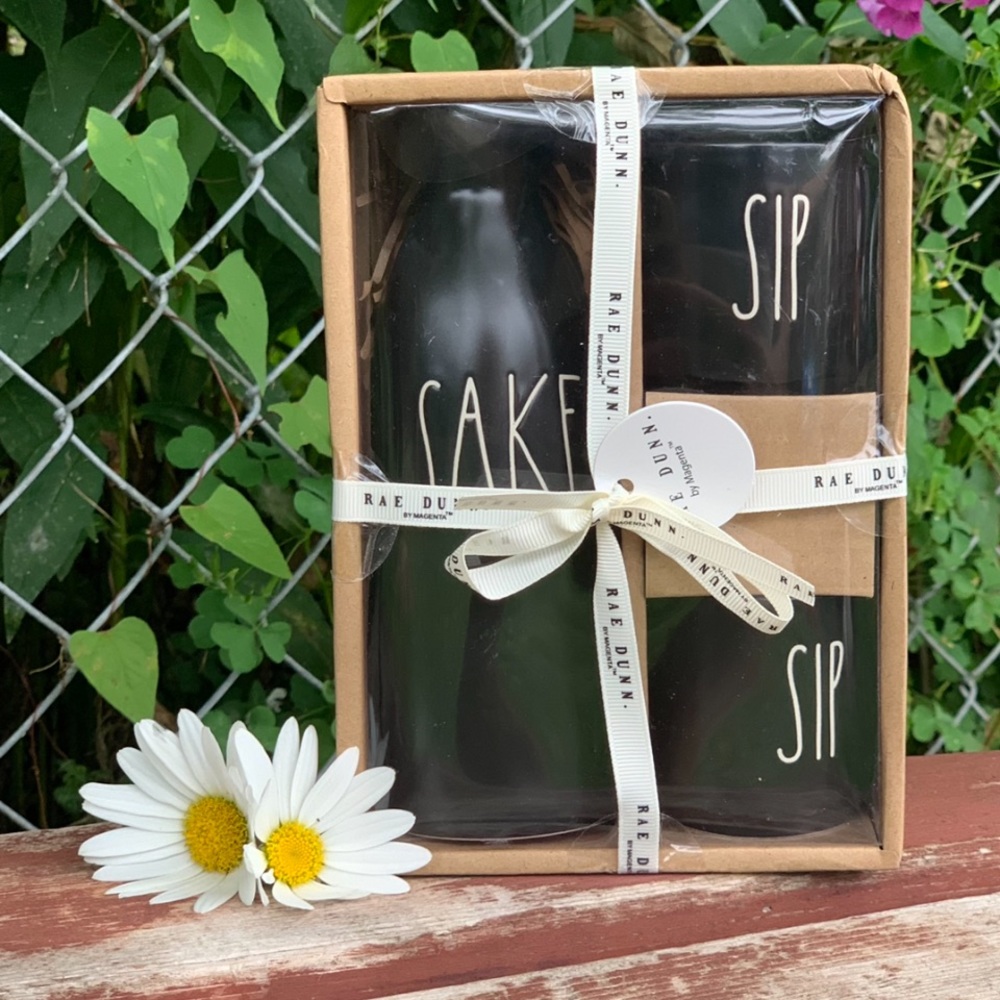 New Rae Dunn Boxed Sake Set - Picture 2 of 10